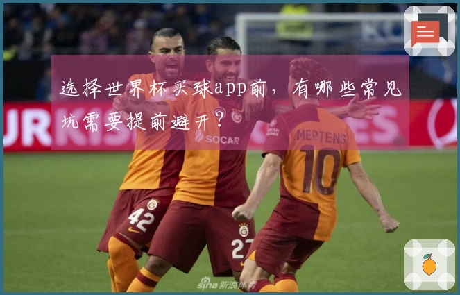 选择世界杯买球app前，有哪些常见坑需要提前避开？